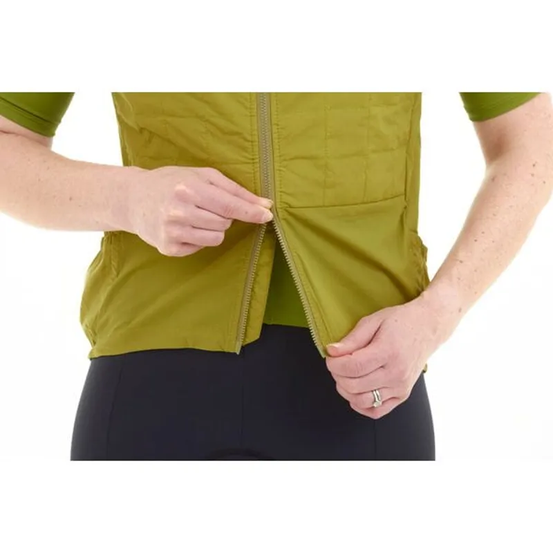 Madison Roam Women's Windproof Packable Primaloft Gilet - Green-7